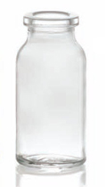20 ml injectieflacon, helder, type 3 geblazen glas