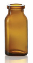 30 ml injectieflacon, amber, type 1 geblazen glas